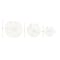 Hello Honey® White Coral Shaped Paper & Metal Wall Décor Set